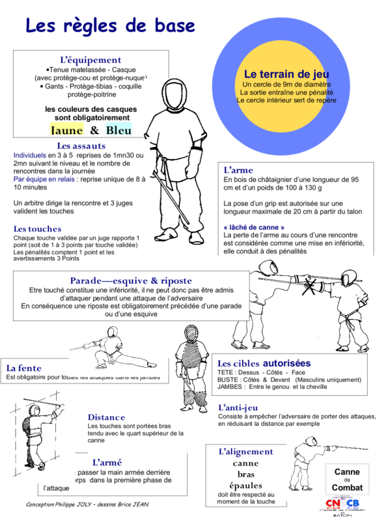 C’est quoi la canne de combat ? Canne de Combat Réunion